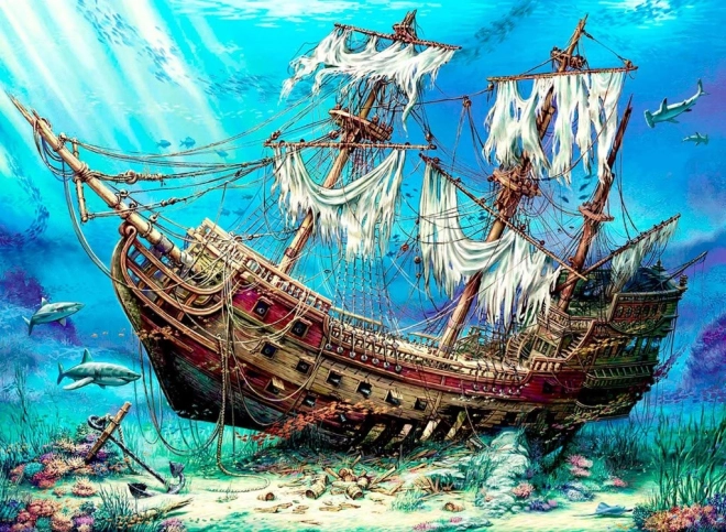 Slagalica brodolom 1500 dijelova