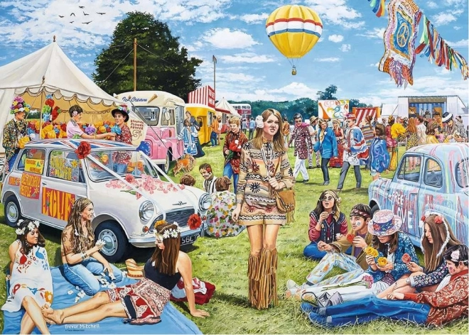 Ravensburger Puzzle Festival Cvjetne Djece 1000 dijelova