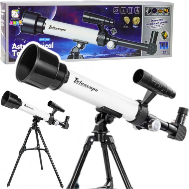 Dječji astronomski teleskop s držačem za telefon