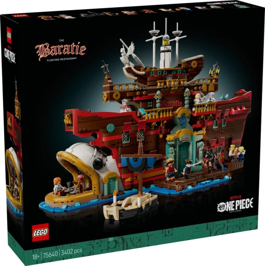 Lego plutajući restoran Baratie – ONE PIECE