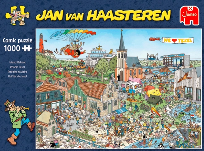 JUMBO Puzzle JvH Let iznad otoka 1000 komada
