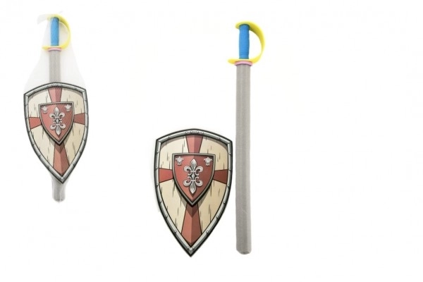 Mač s pjenastim štitom 75cm u mreži