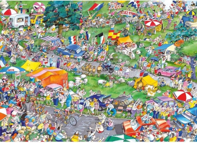 HEYE Puzzle Biciklistička utrka 1000 dijelova
