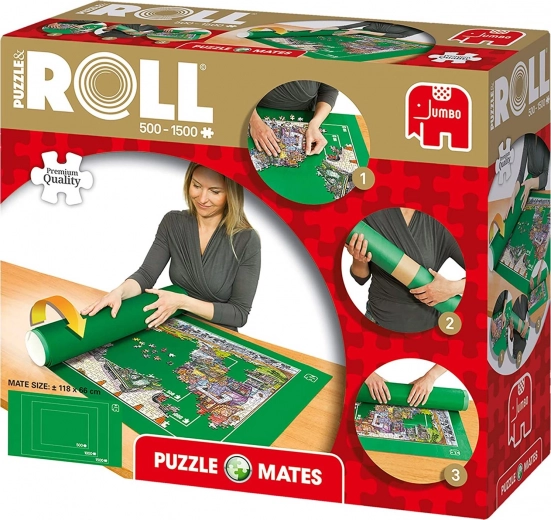 Rolo podloga za puzzle JUMBO 500–1500 dijelova (118 × 66 cm)