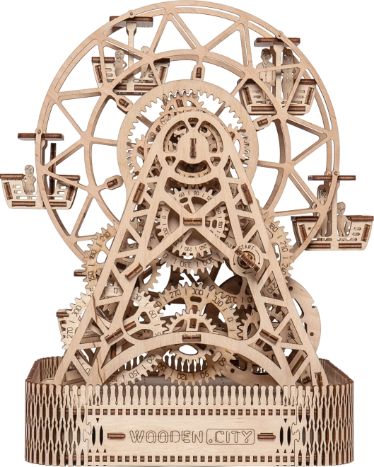 Drveni model ruskog kotača WOODEN CITY