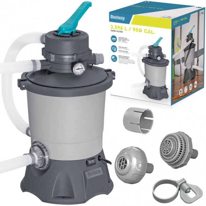 Pješčana filterska pumpa Bestway 3596 l/h za bazene