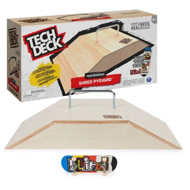 Tech Deck - drvena rampa
