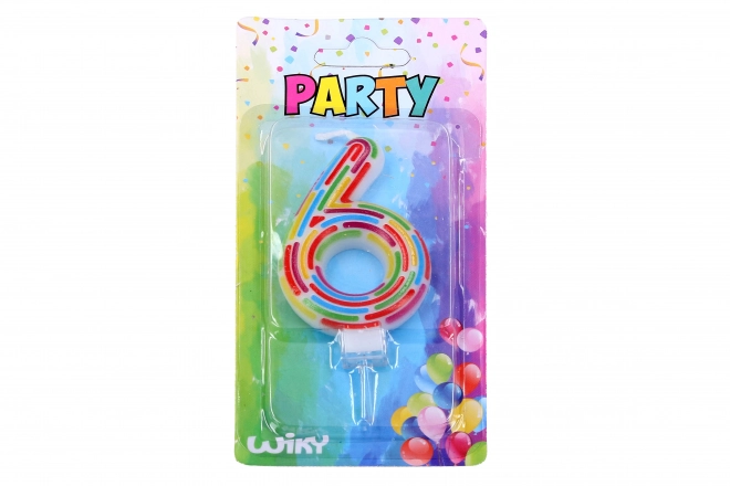 Party svjećica broj 6 Linije