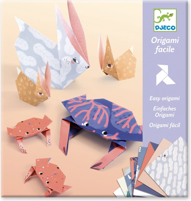 DJECO Origami Obiteljske Životinje