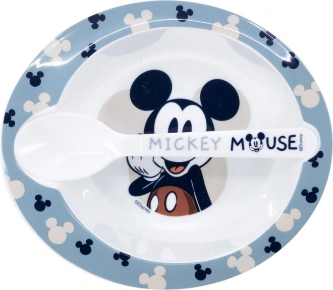 STOR zdjela s žlicom Mickey Mouse
