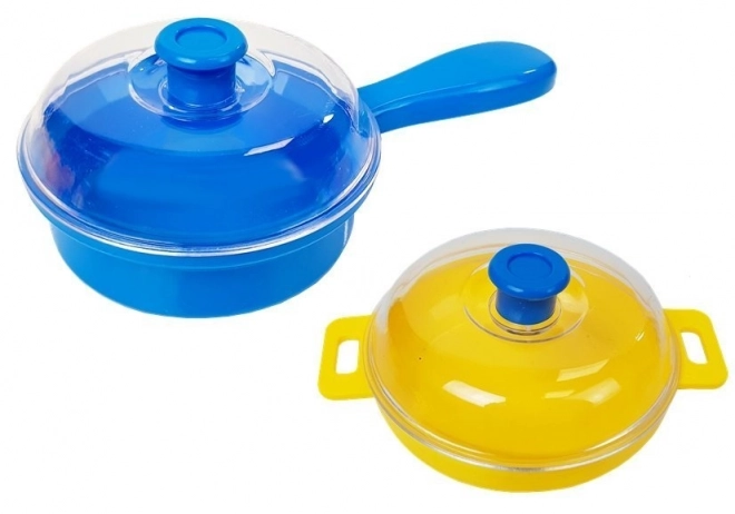Set plastičnog posuđa Little Cook Pots