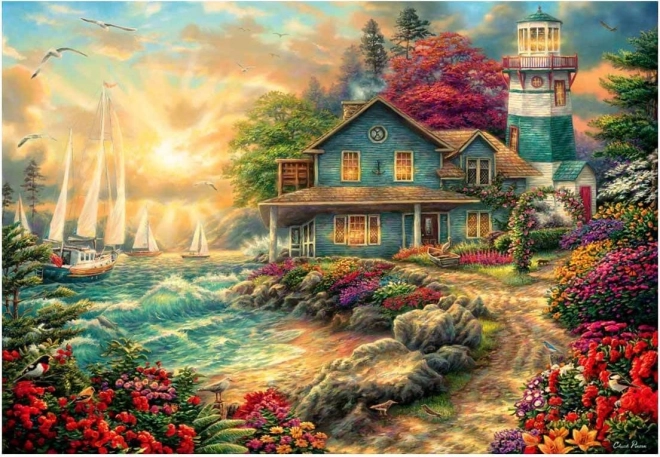 Puzzle ANATOLIAN izlazak sunca na obali, 2000 dijelova
