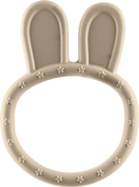 Silikonska grickalica Rabbit, pješčano bež