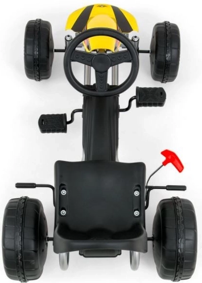 Pedalna karting Viper Bijela