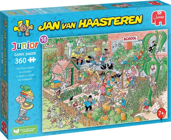 JUMBO Puzzle JvH Junior 18: Školski vrt 360 komada