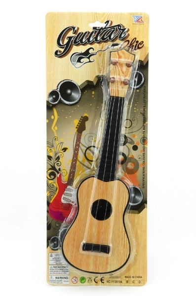 Plastična gitara 40cm 2 boje na kartonu