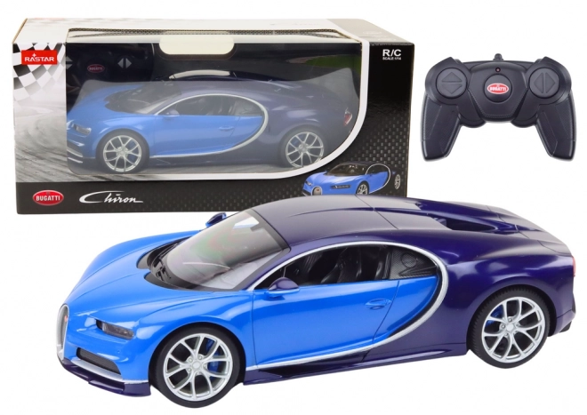 Bugatti Chiron daljinski upravljani model automobila u mjerilu 1:14 plavi