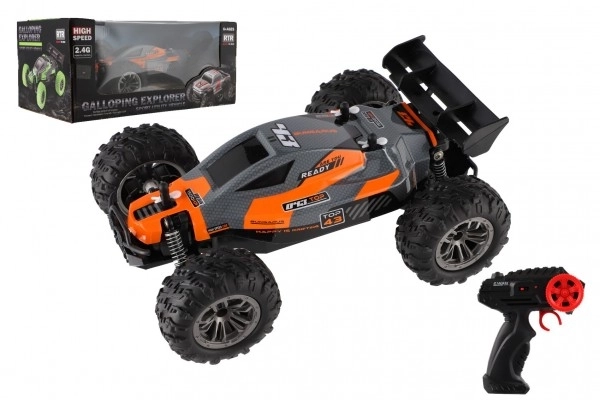 Auto RC Buggy brzine 2,4GHz plastika 25cm na baterije u kutiji 31x14x18cm – Narančasto