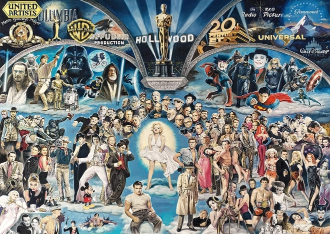 Puzzle Hollywood 1000 dijelova SCHMIDT