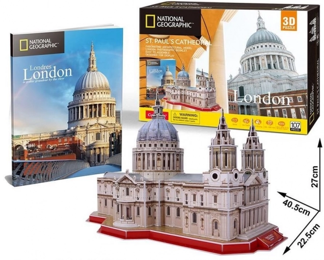 3D puzzle Katedrala svetog Pavla National Geographic