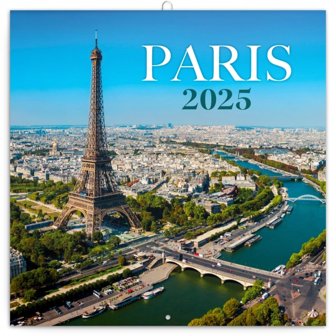NOTIQUE Kalendar za bilješke Pariz 2025, 30 x 30 cm