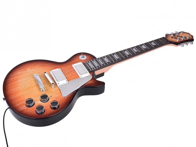 Električna gitara s mikrofonom i pojačalom za djecu karaoke