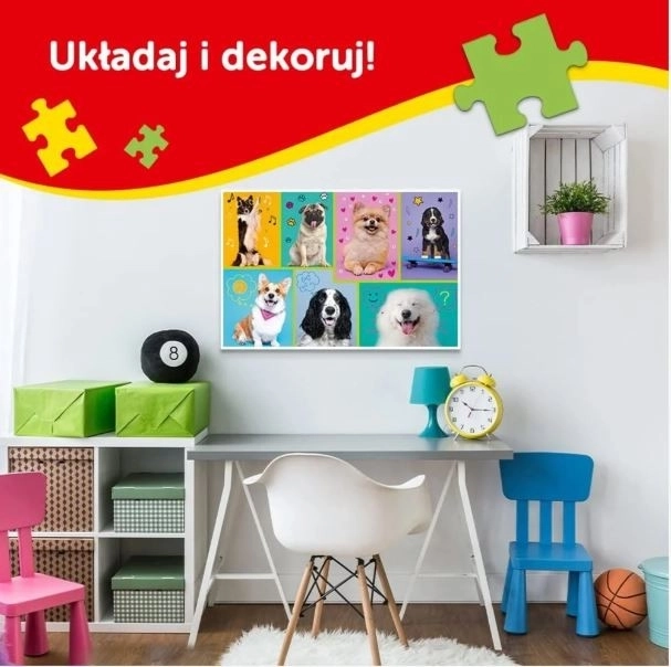 Puzzle 100 dijelova Glitter Glitter Gabby Gabbyjeva Kuća Lutaka
