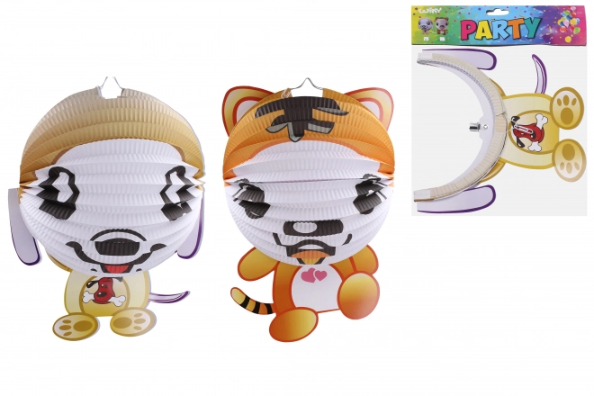 Lampion kugla 25 cm Mačka ili Pas
