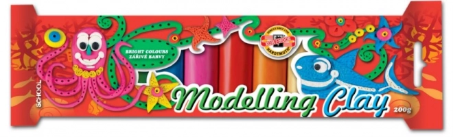 KOH-I-NOOR Plastelin 10 boja