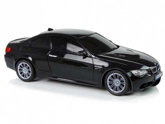 BMW M3 daljinski upravljani auto crni 2.4G upravljanje volanom 1:18 zvučna svjetla