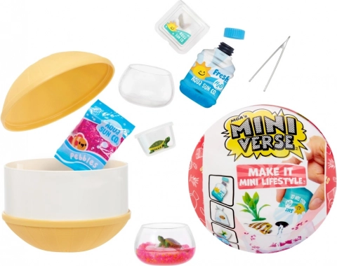 MGA's Mini Verse Make It Mini Lifestyle – kolekcionarski mini set Series 1 (surprise ball)