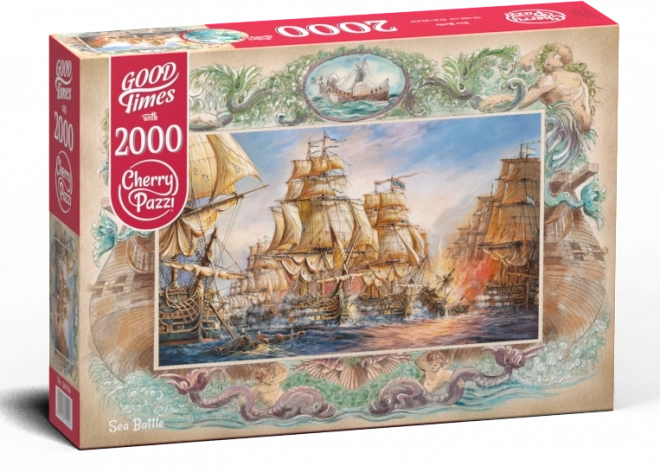 Puzzle Pomorska Bitka 2000 Dijelova CHERRY PAZZI