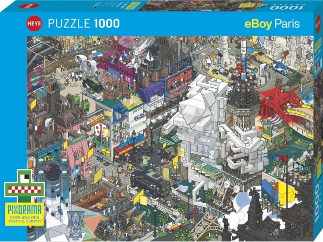 Puzzle Pixorama: Pariško istraživanje 1000 dijelova