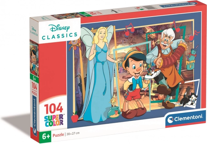 Slagalica CLEMENTONI Disney Pinocchio 104 dijela