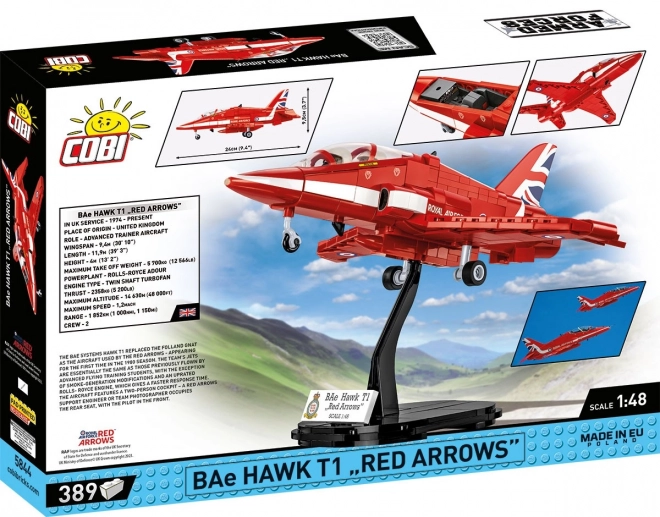 Komplet BAe Hawk T1 Crvene strijele 389 dijelova