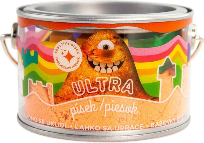 Ultra pijesak s gliterima – narančasti 200 g