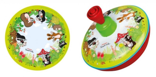 Káča rotirajući Krtek metal/plastika 13cm