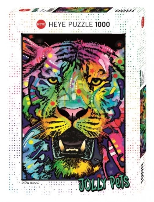 Puzzle Jolly Pets: Divlji tigar