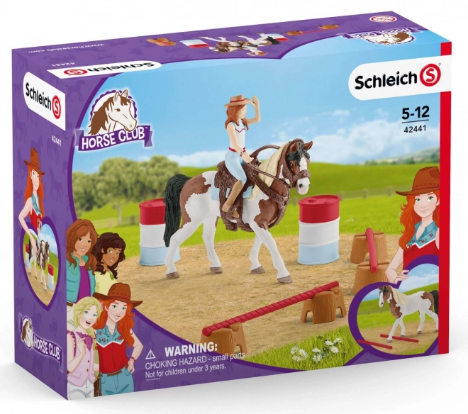 SCHLEICH Horse Club® 42441 Hannah i jahaća garnitura za western
