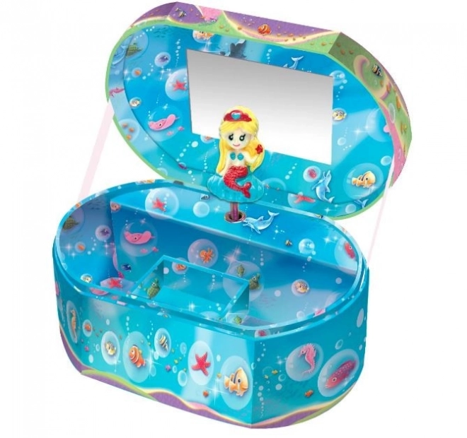 Ovalna glazbena kutija Pecoware - Sirena