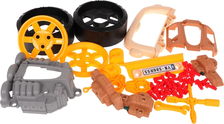 Rastavljivi motor ispod haube