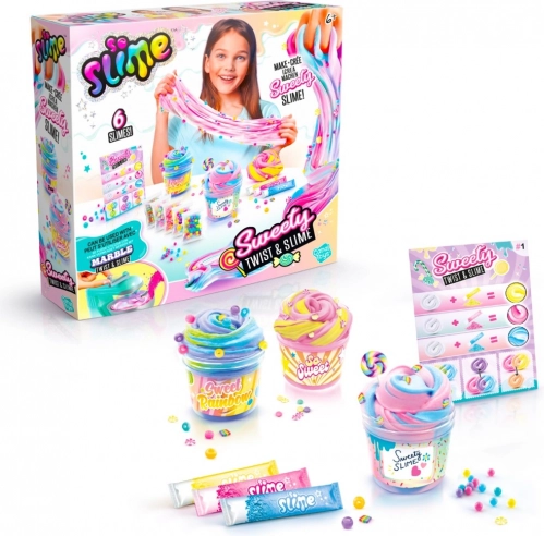 So Slime set za izradu mramornih sluzi Sweety Twist