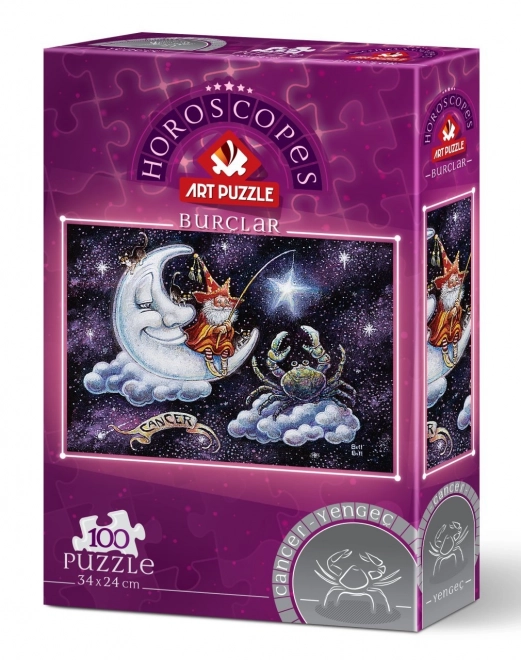 Puzzle Horoskopski znak Rak 100 dijelova
