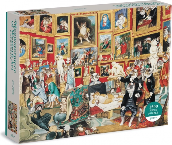 Slagalica 1500 dijelova – Tribuna Uffizi s mačkama od GALISON