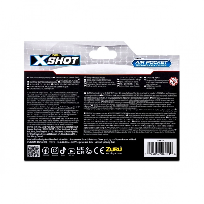 Zamjenski pjenušavi meci X-Shot Air Pocket Technology, 36 kom