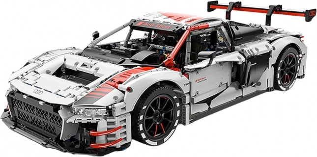 Konstrukcijska igračka RC Auto Audi R8 1:8 od Rastar s 3322 dijelova