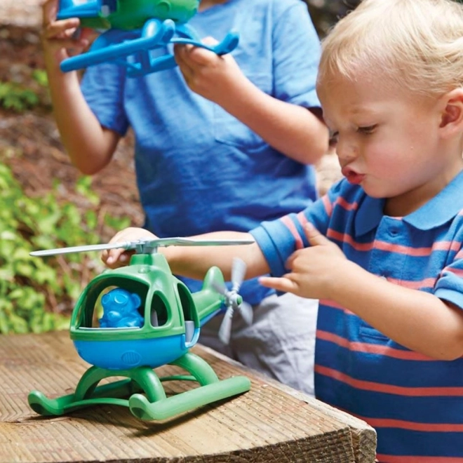 Helikopter Green Toys plava