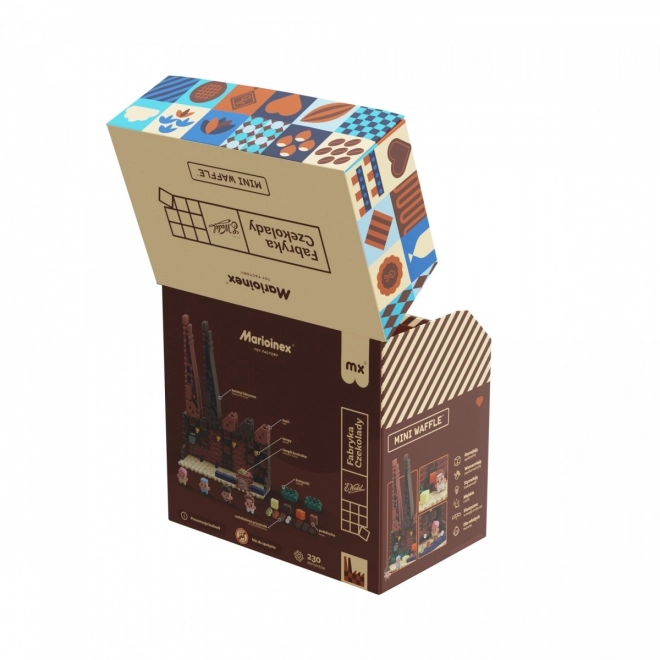 Konstruktor Mini Waffle - Wedel Tvornica čokolade, 230 komada