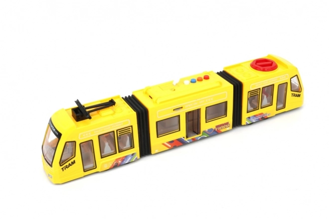 Žuta tramvaj za unutarnju upotrebu