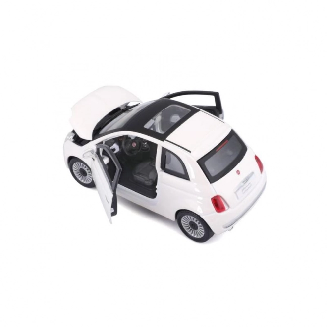 Bburago 1:24 Fiat 500 (2007) Bijeli